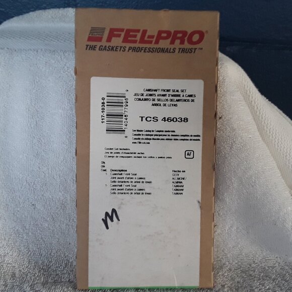 Fel-Pro Camshaft Front Seal for 1999 Volvo XC70 - Picture 1 of 3